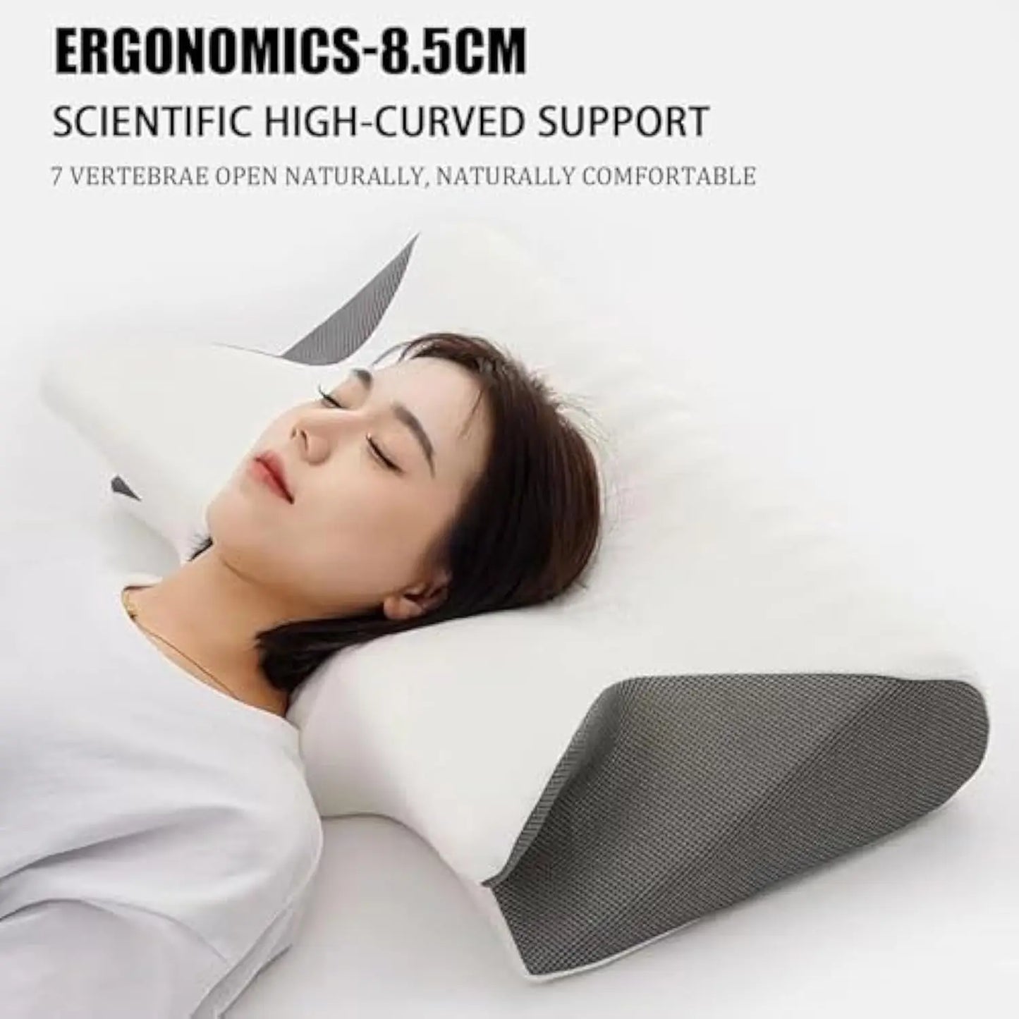 Comfort-Wave Sleep Pillow